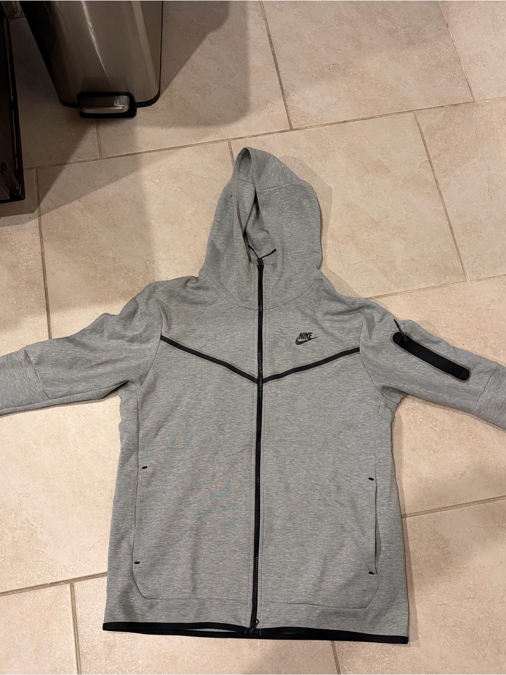 Gray Nike Tech Fleece